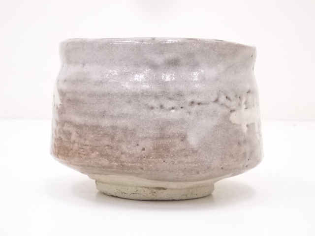 Ｓ７６２　茶碗　『鼠志野　茶碗』『中島春草作』　共箱　抹茶碗　茶道具 S762茶碗『鼠志野茶碗』『中島春草作』共箱抹茶碗茶道具